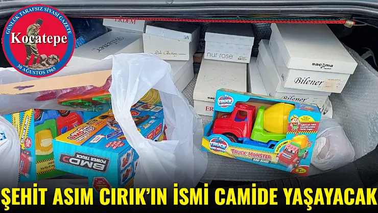 Şehit Asım Cırık'ın İsmi Camide Yaşayacak