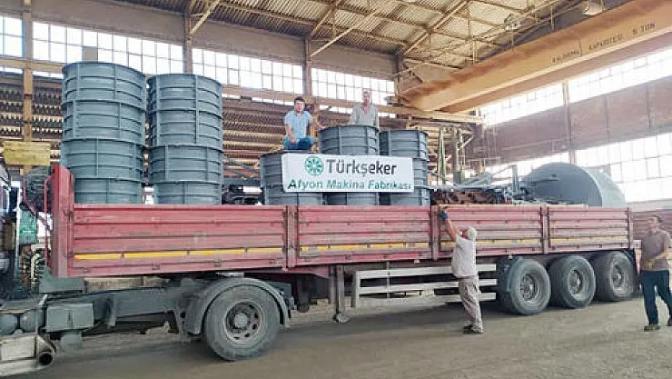 Şeker makinede 500 tonluk üretim