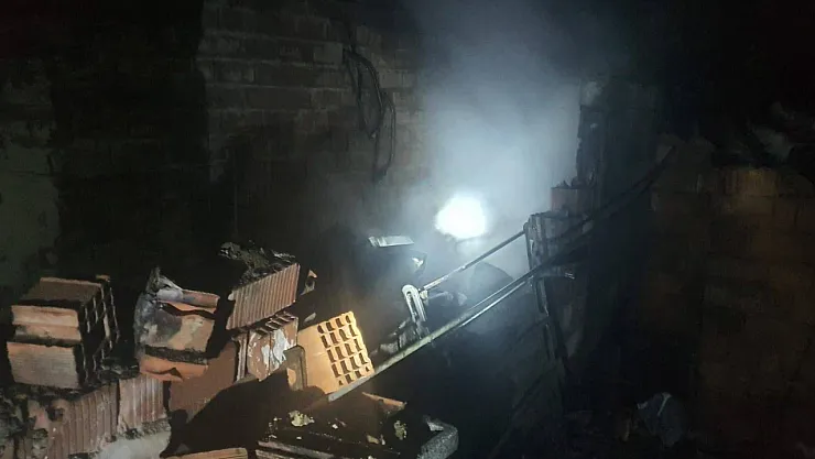 Söğüt'te Ev Yangını