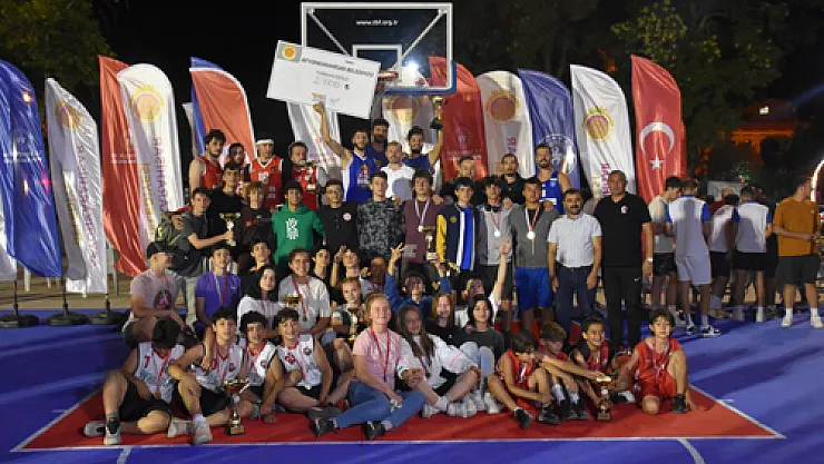 Sokak basketbolu turnuvası tamamlandı