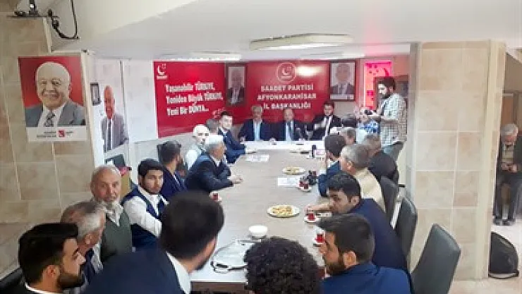 SP'de milletvekili aday adayları tanıtıldı