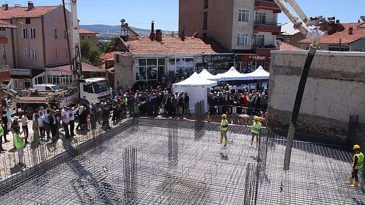 Sultan Alaaddin Camisi'nin Temeli Düzenlenen Törenle Atıldı