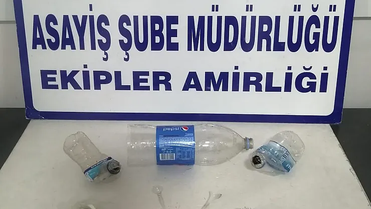 Şüpheli şahsın üzerinde uyuşturucu bulundu