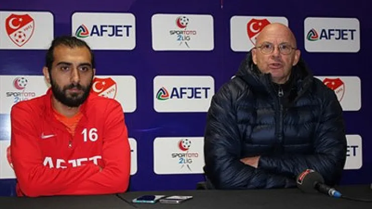 'Taraftarı mutlu etmek için çalışıyoruz'