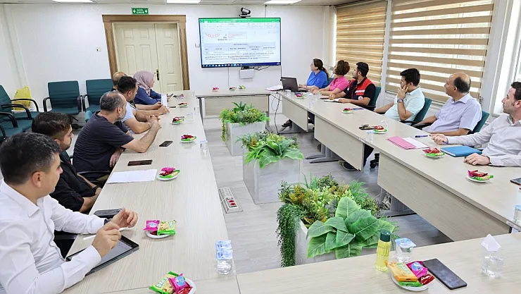 Tarım Ürünlerinin Verimliliğinin Arttırılması İçin Toplantı Yapıldı