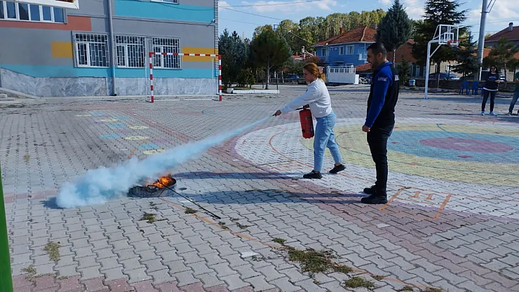 Tatbikat Başarılı... Öğrencilere Tam Not