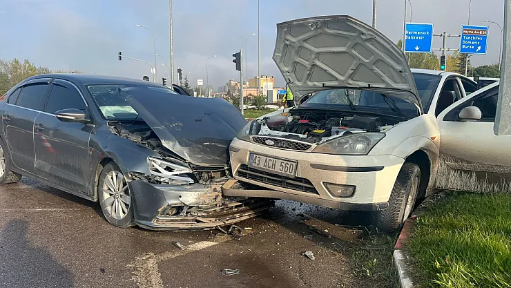 Tavşanlı'da Trafik Kazası, 1 Kişi Yaralandı