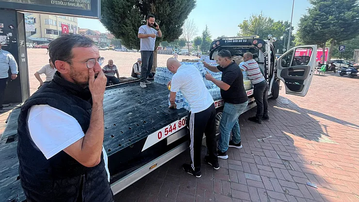 Tavşanlı Halkı, Harmancık'taki Yangın İçin Seferber Oldu