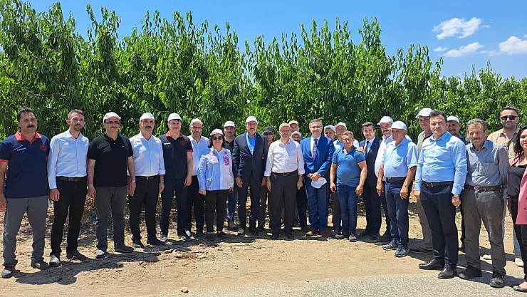 TBMM Zirai Don Olayını Araştırma Komisyonu Üyeleri Mihalıççık'ta