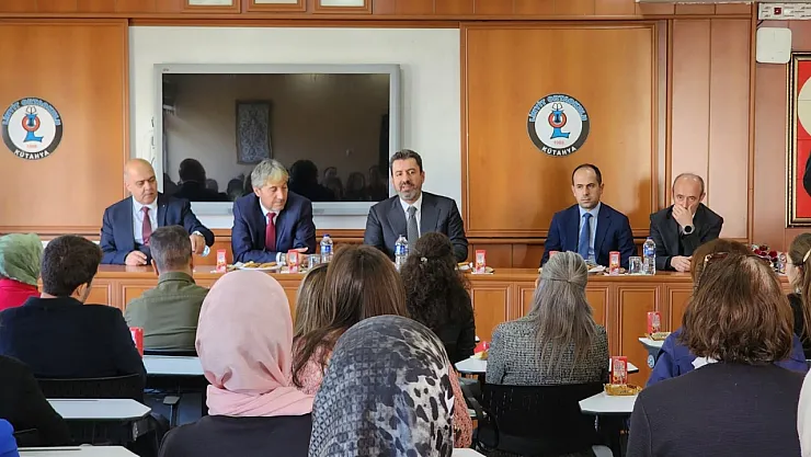 Temel Eğitim Genel Müdürü Savaşçı'nın Kütahya Temasları