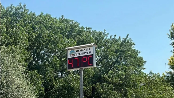 Termometreler 47 Dereceyi Gösterdi