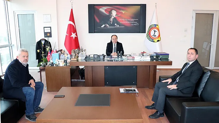 Ticaret İl Müdürü Yayla, Serteser'i Ziyaret Etti