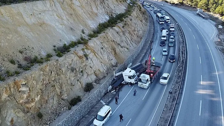 Tır Kaydı, Köroğlu Beli Kapandı