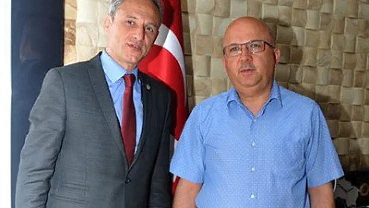 Tortop'tan Çoban'a veda ziyareti – Kocatepe Gazetesi