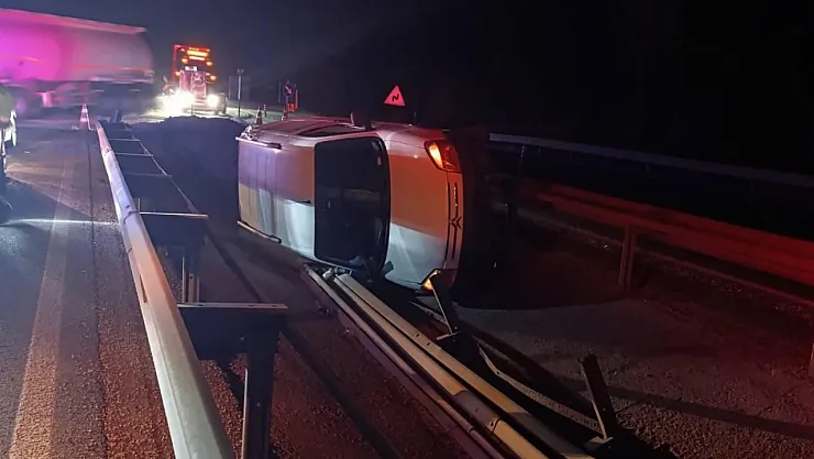 Trafik Kazasında 1 Kişi Yaralandı