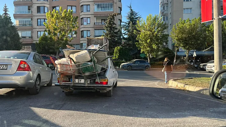 Trafikte Tehlike Saçtı