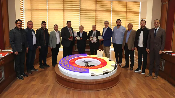 TSO'lardan ATSO'ya nezaket ziyareti