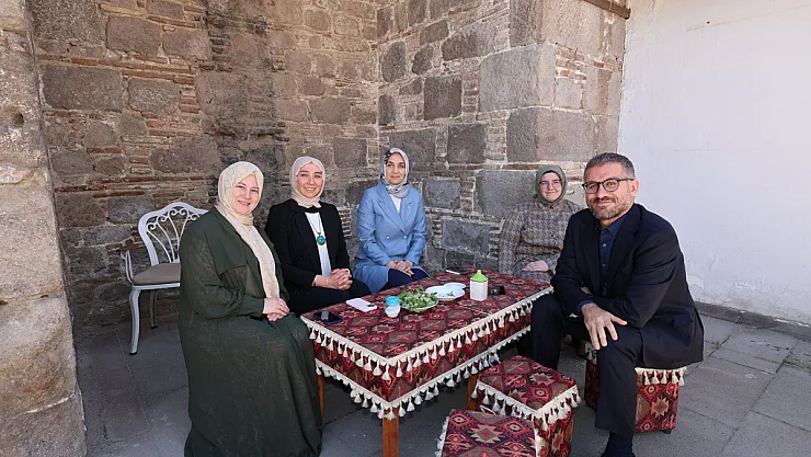 TÜRGEV Heyeti Ayazini'ne Hayran Kaldı