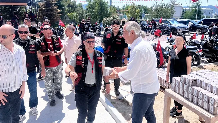 Türk Chopper Üyeleri, Zafer Haftası'nda Kütahya'da