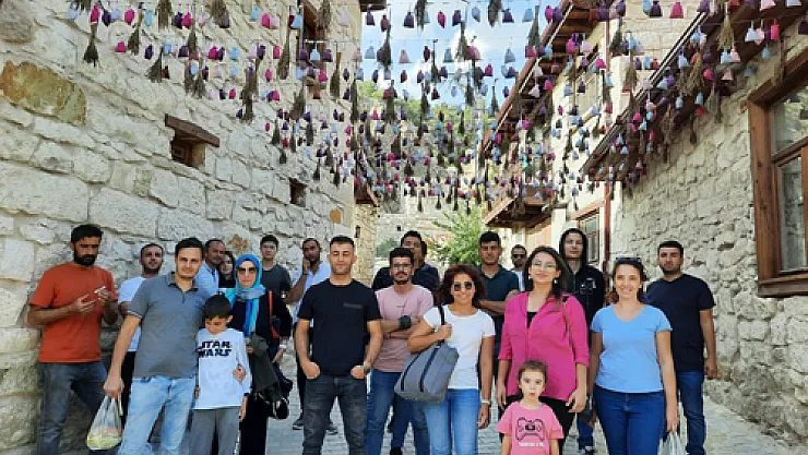 Türk İmar Sen üyeleri Frig Vadisi'ni gezdi
