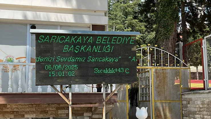 Türkiye'nin En Sıcak Yeri Seçilen İlçede Termometreler 43 Dereceyi Gösterdi