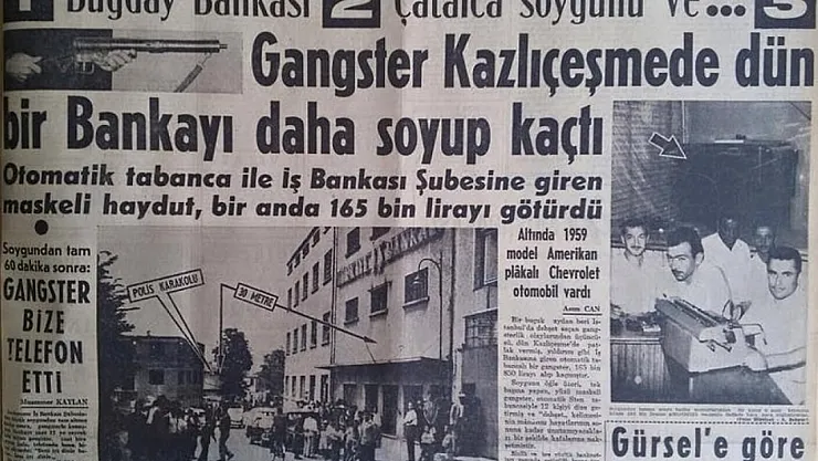 Türkiye'nin İlk Banka Soygunu