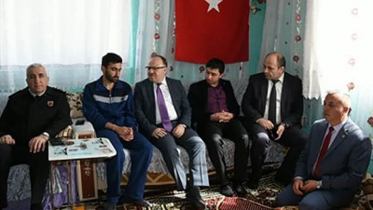 Tutulmaz, Afrin Gazilerini ziyaret etti