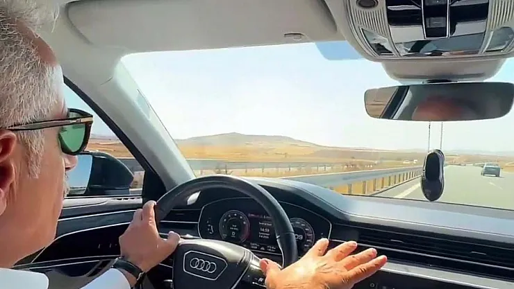 Ulaştırma Bakanı'na Hız Cezası