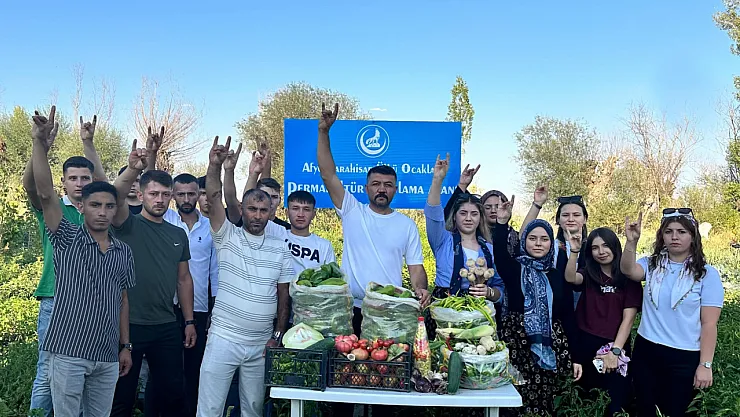 Ülkü Ocakları'ndan İsrail'e Karşı Tarım Hamlesi
