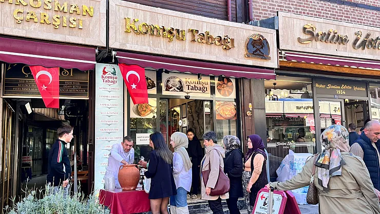 Uzun Çarşı'da Keşkek Bayramı