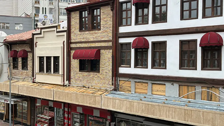 Uzun Çarşı’nın yüzde 60’ı tamam