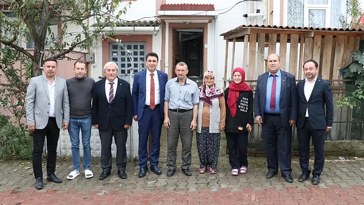 Vali Aygöl, Şehit Ailesinin Acısına Ortak Oldu