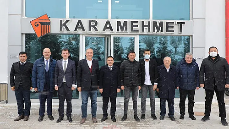 Vali Çiçek, mermer diyarı İscehisar'da