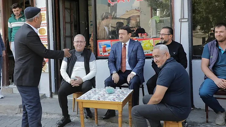 Vali Işın, Balıklı Mahallesi Esnafıyla Buluştu