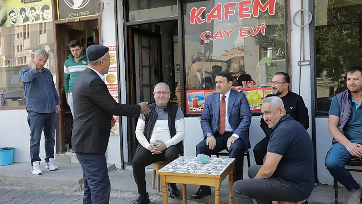 Vali Işın, Balıklı Mahallesi Esnafıyla Buluştu