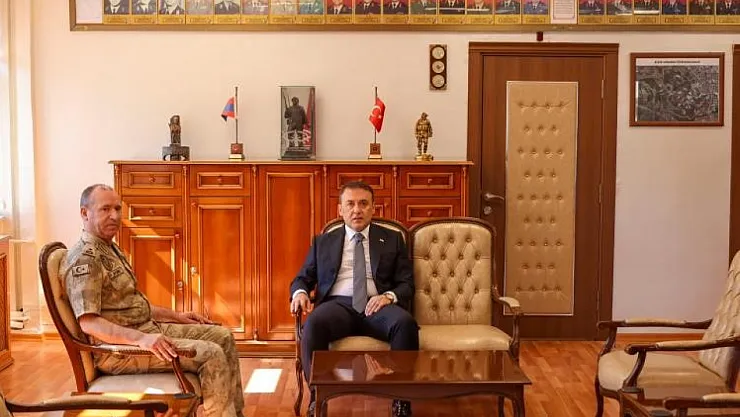 Vali Sözer'den İade-İ Ziyaret