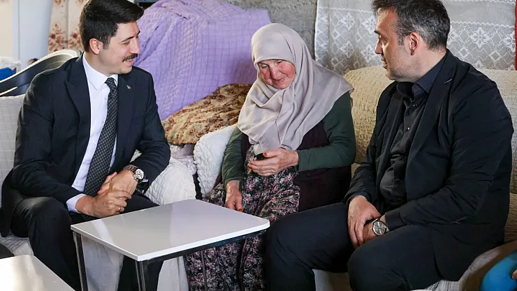 Vali Sözer'den Şehit Ailesine Ziyaret