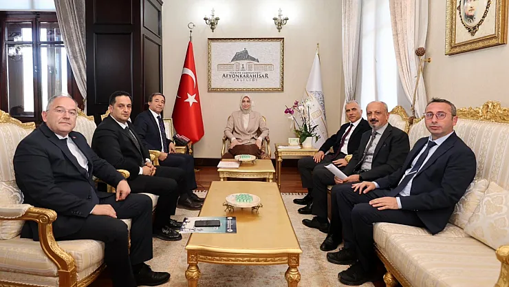 Vali Yiğitbaşı, Alarko Yöneticilerini Kabul Etti