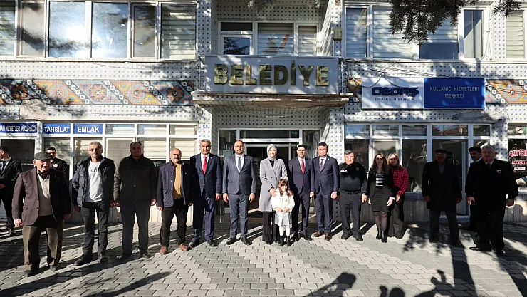 Vali Yiğitbaşı, Bayat'ta Temaslarda Bulundu