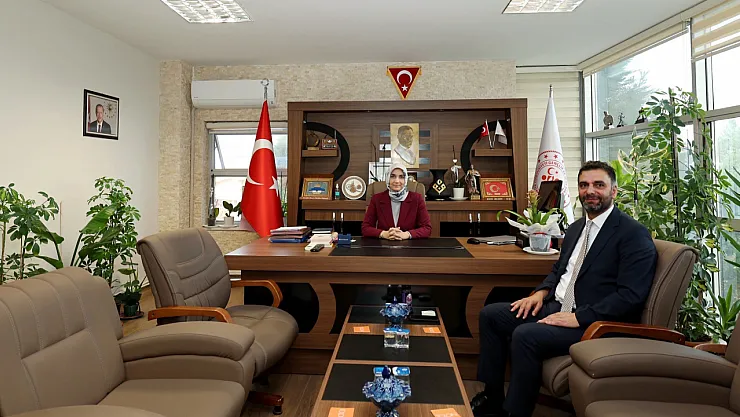 Vali Yiğitbaşı'dan Yeni İl Müdürüne Ziyaret