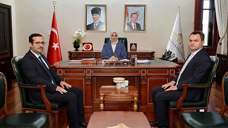 Vali Yiğitbaşı, İki Yeni Müdürü Kabul Etti