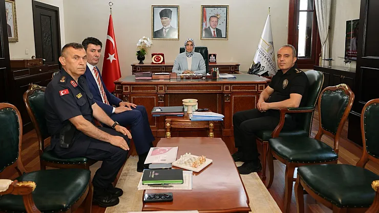 Vali Yiğitbaşı'na Asayiş Brifingi Verildi