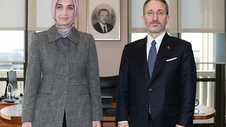 Vali Yiğitbaşı'ndan İletişim Başkanı Altun'a Ziyaret