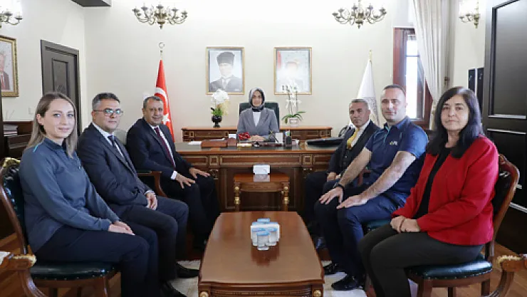 Vali Yiğitbaşı, PTT heyetini kabul etti