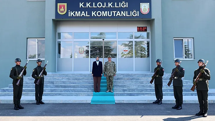 Vali Yiğitbaşı, Tuğgeneral Tecimer'i Ziyaret Etti