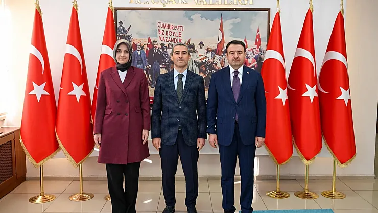 Vali Yiğitbaşı, Vali Aktaş'ı Ziyaret Etti