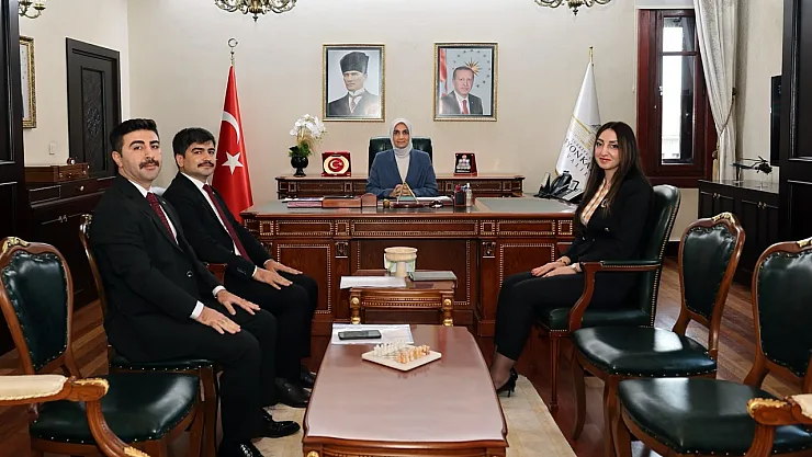 Vali Yiğitbaşı, Yeni Kaymakamlarla Görüştü