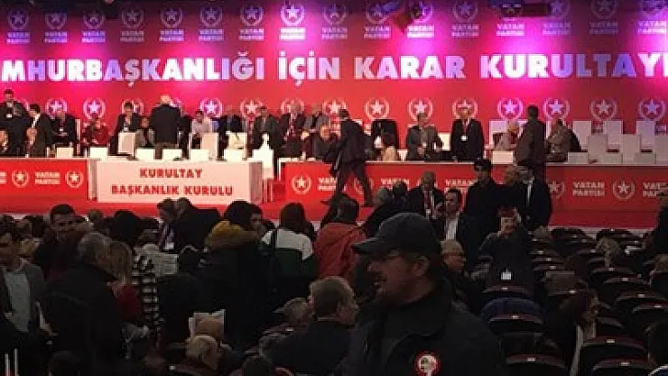 Vatan Partisi'nin adayı Perinçek – Kocatepe Gazetesi