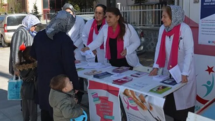 Vatandaşlar kansere karşı bilgilendirildi – Kocatepe Gazetesi