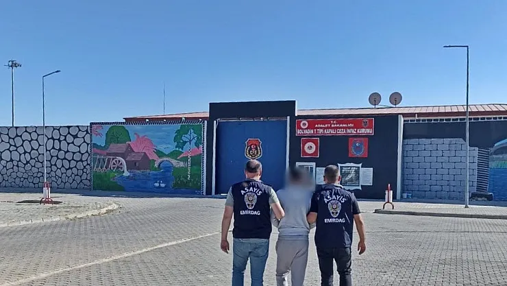 Yaklasık 15 Yıl Hapis Cezası İle Aranan Şahıs Yakalandı